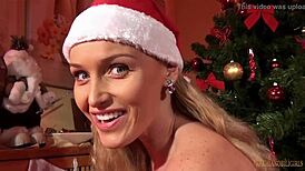 Blonde's Fantastic Blowjob and Handjob Tease