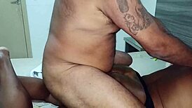 Hot trans babe banging hard in hotel room