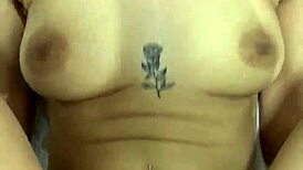 Finishing hardcore missionary with a creampie in my shaved pretty pussy