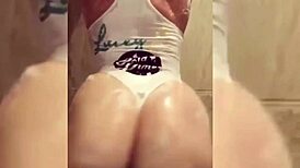 Lacy j twerking her big ass solo for amateurs