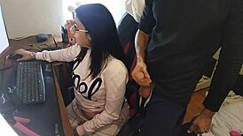 European Milf Sucks Monster Cock On Webcam With Toys And Viewers