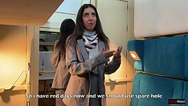 Conductor Offers Full Service to Special Passenger on Train Journey