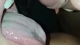 My wife is such a cumslut, always taking huge mouthfuls. She swaps cum like a pro after every facial!
