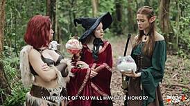 Little Adventurer Explores Big Porn in D&D Cosplay