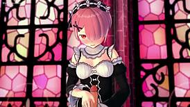 ram re-zero plays with big dick