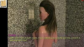 playing with wife and stepmother in 3d