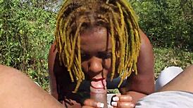 poizon ivy meets don whoe on the side of the highway