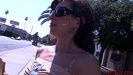 Beautiful woman of a certain age gets anal sex from young man