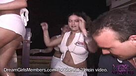 In this compilation, the golden slut pounds mature blonde grandmothers in hardcore doggystyle positions.