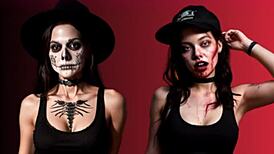 halloween 2023 ai girls compilation special