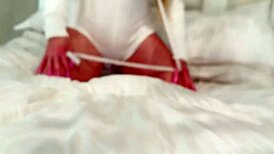 Blonde Glamour Milf Masturbates Her Wet Tight Pussy