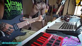 Sabrina sabrok gets ass licking, blowjob, and doggystyle creampie