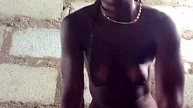 Crazybitch teases with a strip till she's fully naked!