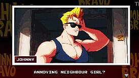Johnny Bravo Gets The Bravado Below With Outdoor Blowjob And Sucking