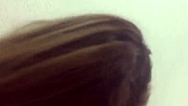 this tinder teen gives a sloppy blowjob with her big tits, part one