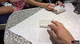 hey cutie, how did you lose your pussy playing cards on this train?