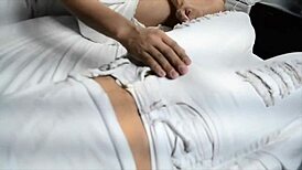 new year's party ends in threesome sex with the spicy ones