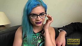 british subslut gets fucked hard in doggystyle and swallows cum