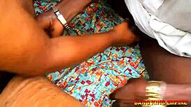 African Pornstar Bangs Step-Mom Hard on Farm!