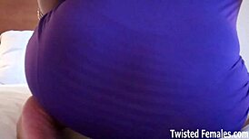 i caught her dominating with that big fat ass, punishing hard in femdom style