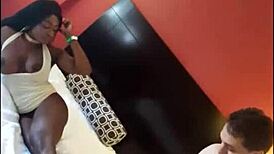 Kelli Provocateur Shows Big Clit in Kinky Ebony Wrestling Video