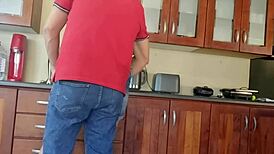 Bend Me Over And Fuck My Ass Before Husband Comes Home For Quickie?