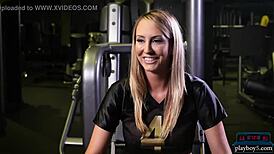 Black Teen Performs Tough Pre-Season Gym Workout