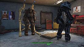 Fallout 4 Brunette Fucking In Power Armor