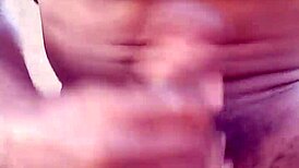 i stroke my big black cock outdoors moaning loudly