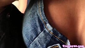 Ever seen a busty ladyboy take it anally like this?