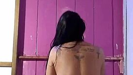 Devouring Hot Brazilian Milf After Fixing Her Shower in Wild Action