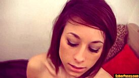 Riley jensen rides the sybian hard since no cock was available