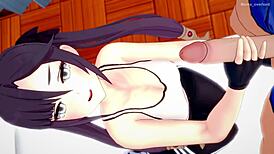 Mona Con Su Nuevo Conjunto Deportivo Quiere Divertirse Con Una Gran Polla