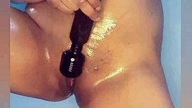 Amazing Ass, Tits, And Pussy On This Hot Brunette!