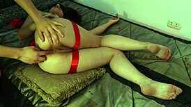 Valentine's Surprise For Step Brother: Hairless Teen Bent Over For Doggystyle Blowjob And Deepthroat Leading To Anal Fuck