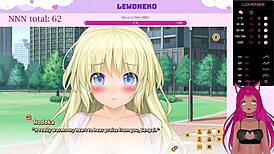 Vtuber Lewdneko Plays Lewd Dating Game!