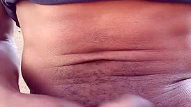 i stroke my big black cock outdoors moaning loudly