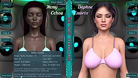 stranded in space 48 picking the new girl with huge cute boobs