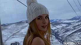 Snow bunnies Mia and Alex dive into insatiable pussy licking and fingering.