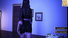 Being a dik chick route 30 isabella masturbates while john's in the other room 😏