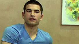 Adorable babe rides cock on the massage table.