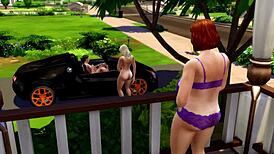 Sims 4 Bewitched Parody