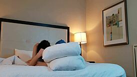 petite alternative woman sucking dick in emo style