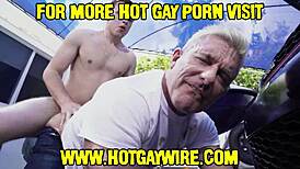 OLDER STRAIGHT GUY CONVERTED TO GAY IN A VAN