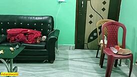 indian bengali hot bhabhi gets amazing hardcore sex with big tits and shaved pussy at relative house