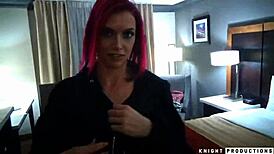 Anna Bell Peaks says, 'Come fuck me, lucky guy!'
