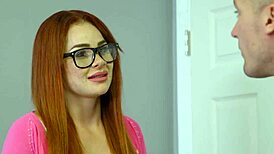 skyla novea hates studying but gets distracted by sean lawless and her big tits in this brazzers scene.