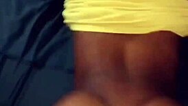 He wakes me up for intense black cock riding