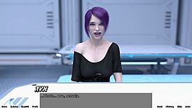 stranded in space 78 emo girl opens up huge tits