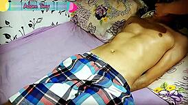 So, this cheating wife tied up husband’s best friend for porn.